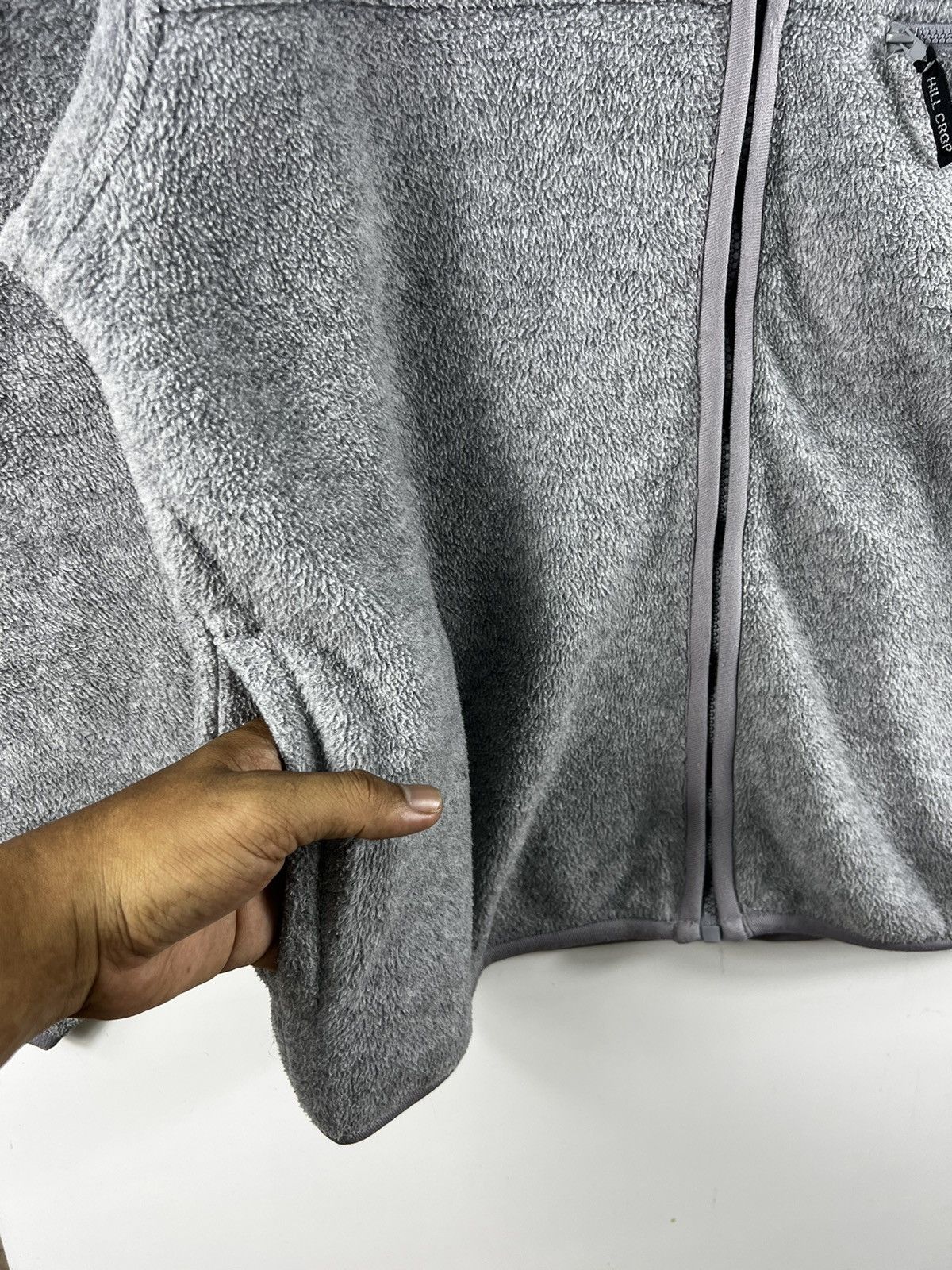 Japanese Brand Outdoor Hill Crop fleece sweat jacket - M Size US M / EU 48-50 / 2 - 4 Thumbnail