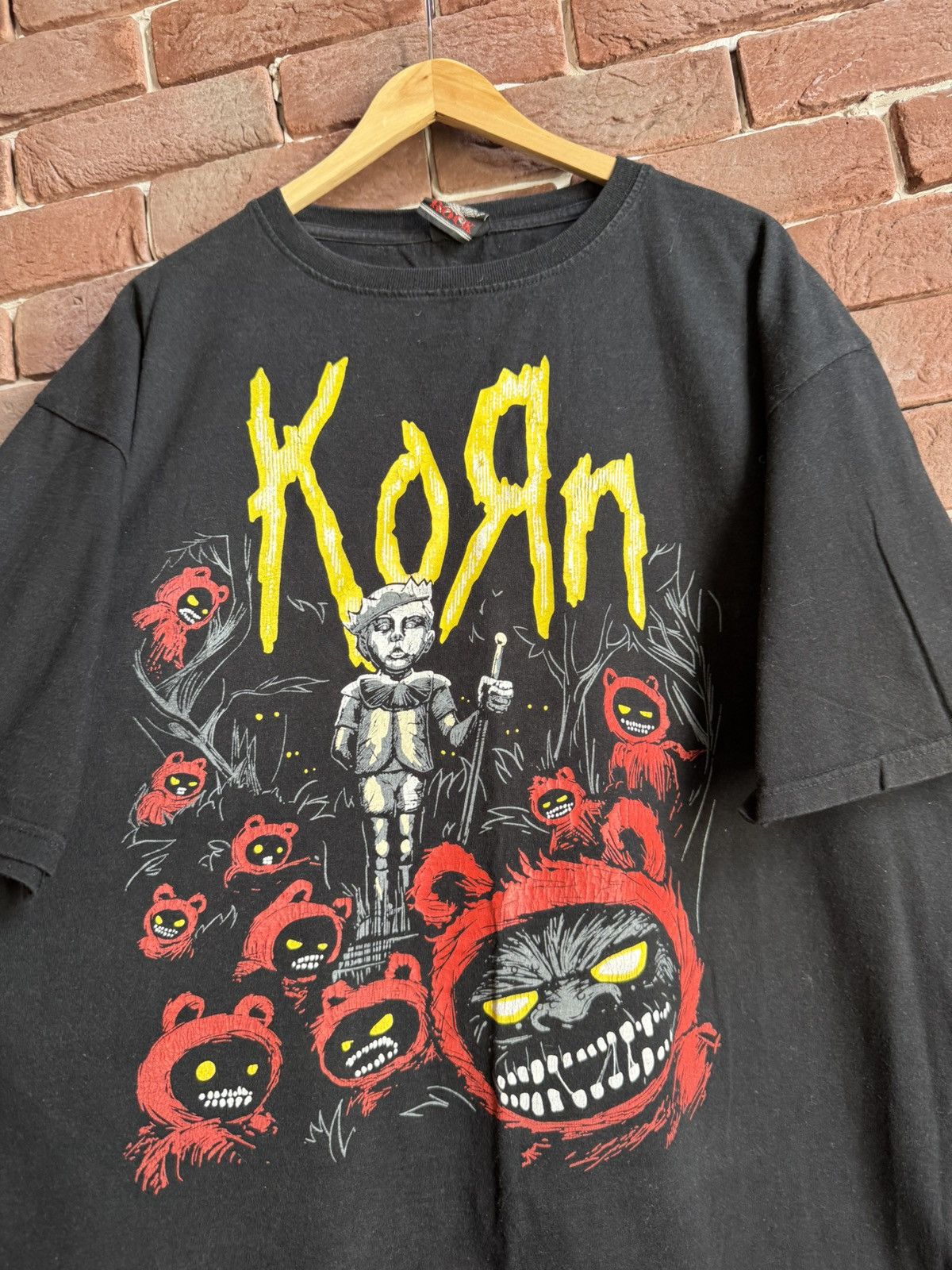 Band Tees 00s Korn Vintage Nu Metal Rock Band Tshirt Rare Grail 2xl Size US XXL / EU 58 / 5 - 3 Thumbnail