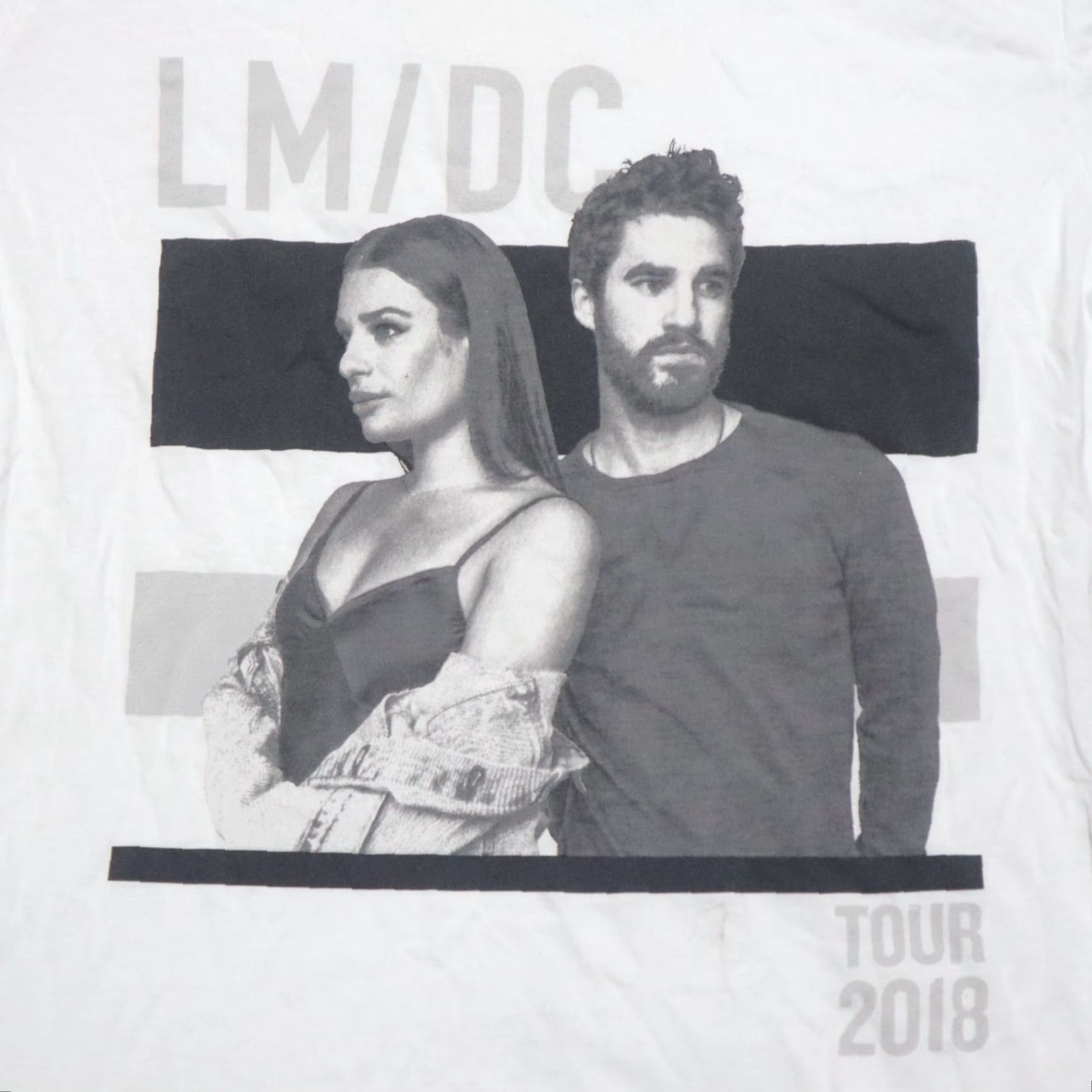 Vintage LM/DC 2018 Tour Tee T-Shirt Double Sided White Adult Size S Small Shirt Unisex Adults Punk 90s Size US S / EU 44-46 / 1 - 2 Thumbnail