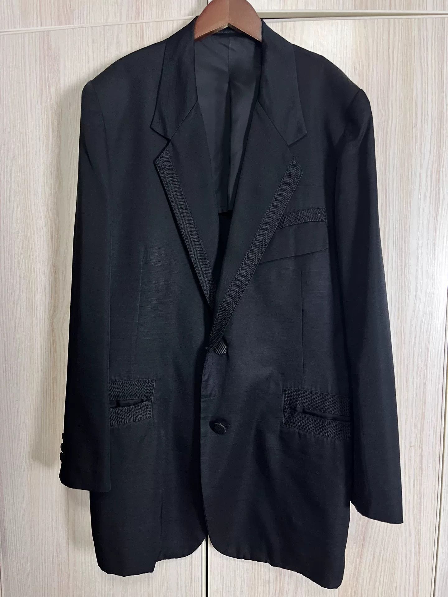Yohji Yamamoto Yohji Yamamoto Black Jacket Size 2 Size US M / EU 48-50 / 2 - 1 Thumbnail