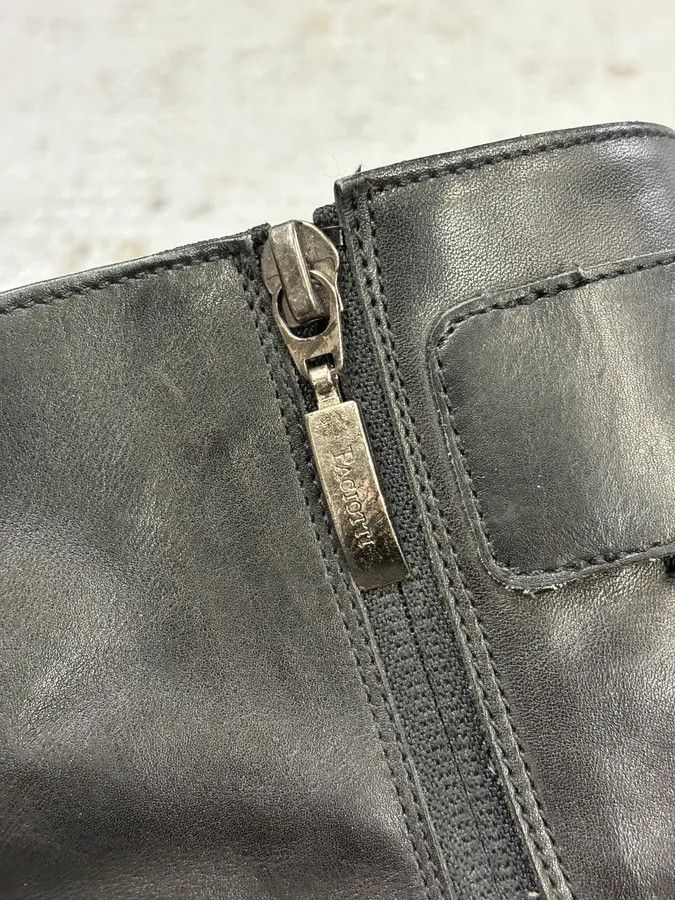 Vintage Paciotti Black Leather Harness Chelsea Boots Size US 9 / EU 42 - 11 Thumbnail
