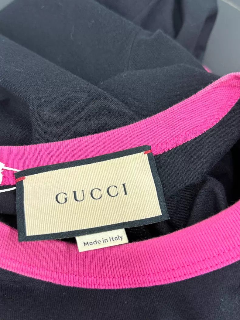 Gucci Gucci Black ice cream rhinestone short sleeves Size M / US 6-8 / IT 42-44 - 3 Thumbnail