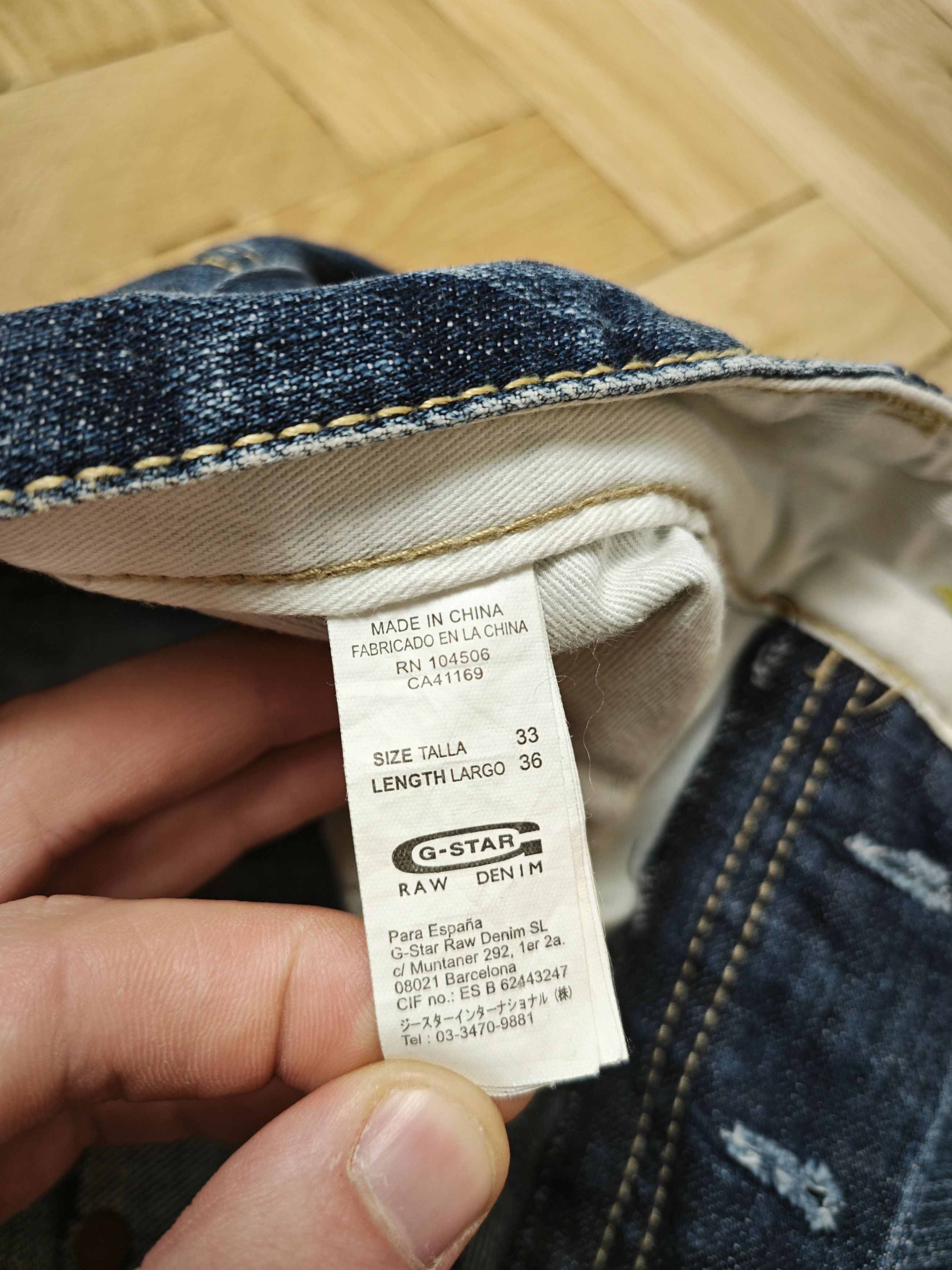 G-Star G Star Raw vintage jeans Size US 33 - 9 Thumbnail
