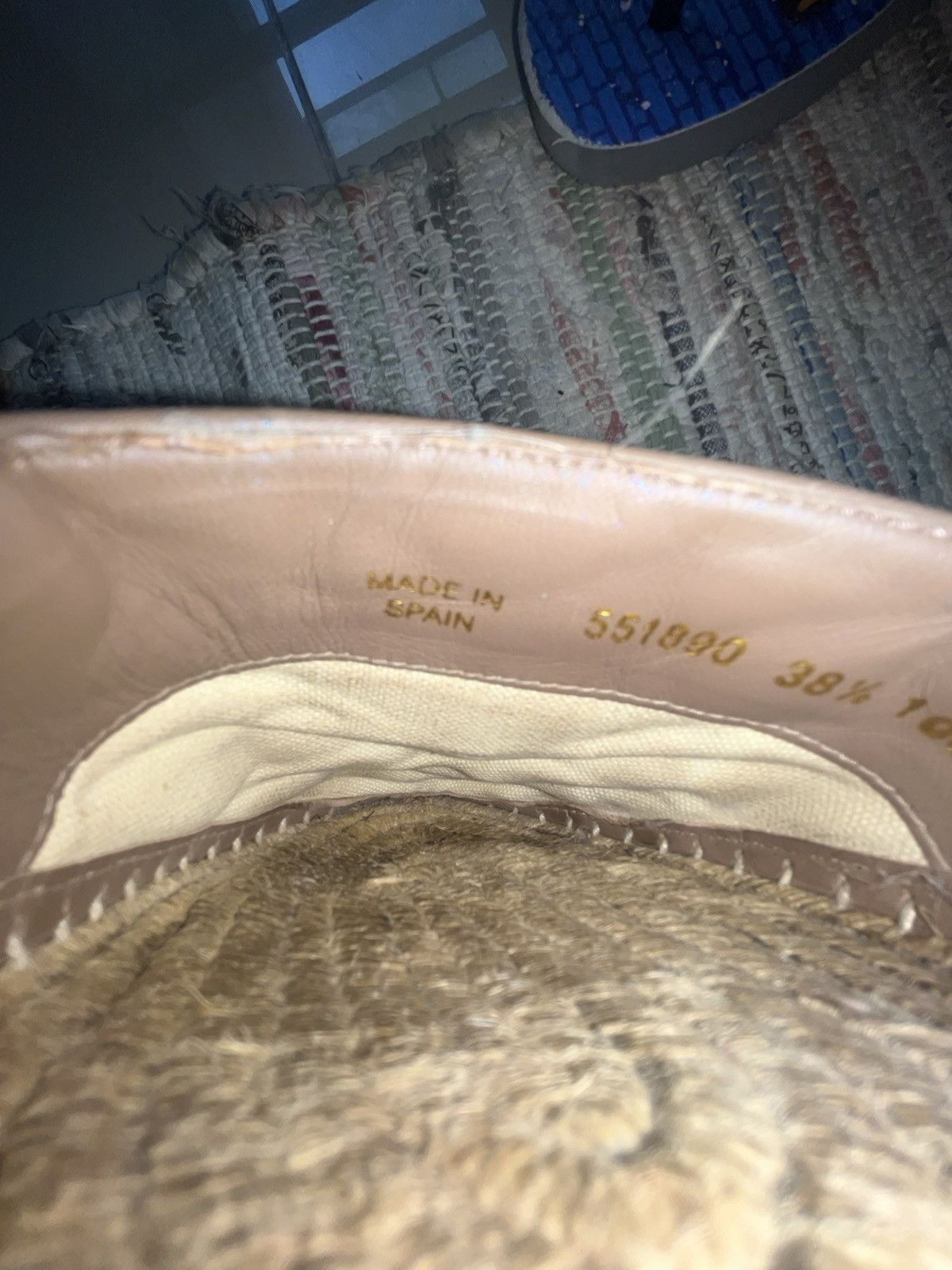 Gucci Gucci GG Marmont Matelassé Chevron Espadrilles in Rose Pink Size US 8.5 / IT 38.5 - 4 Thumbnail