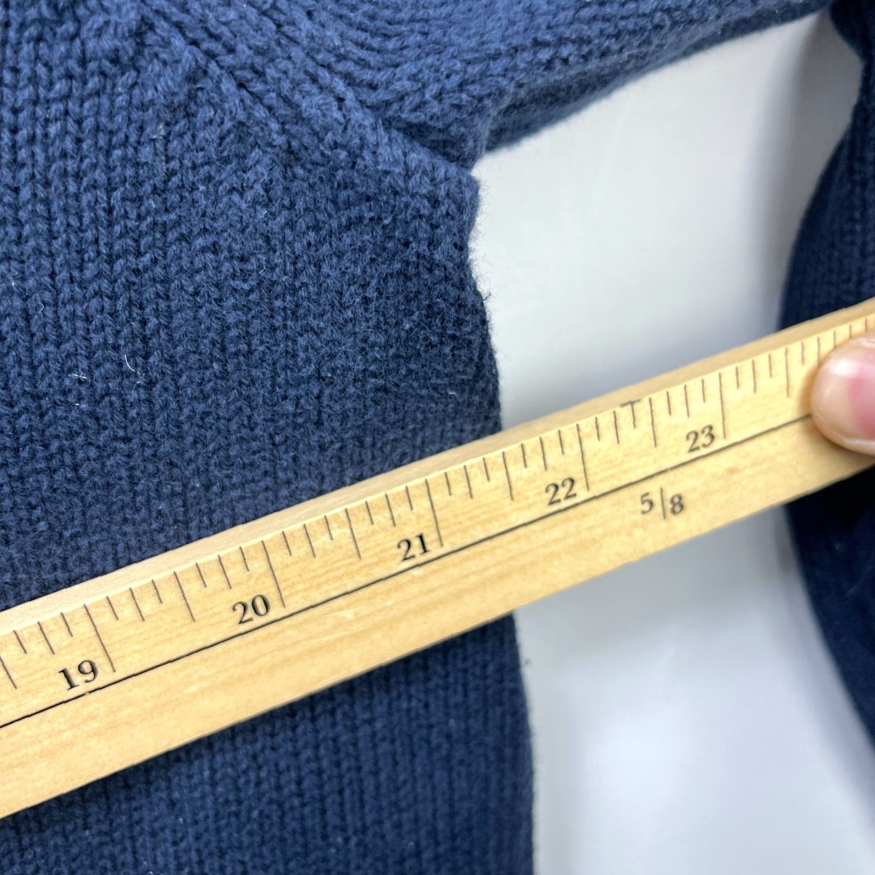 Vintage VINTAGE L.L. Bean Cardigan Knit Sweater Men’s Large Navy Blue Cotton Knit Cardigan Vintage | L.L. Bean | Cardigan | Men | Large | Navy | Blue Size US L / EU 52-54 / 3 - 5 Thumbnail