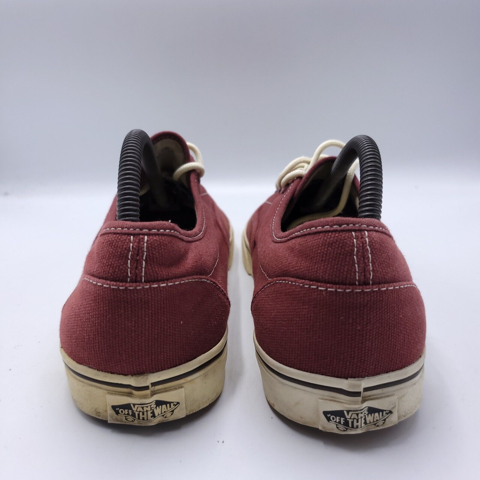 Vans Vans Off the Wall Shoe Women Size 10.5 Mens 9 TB9C Red White Size US 10.5 / IT 40.5 - 3 Thumbnail