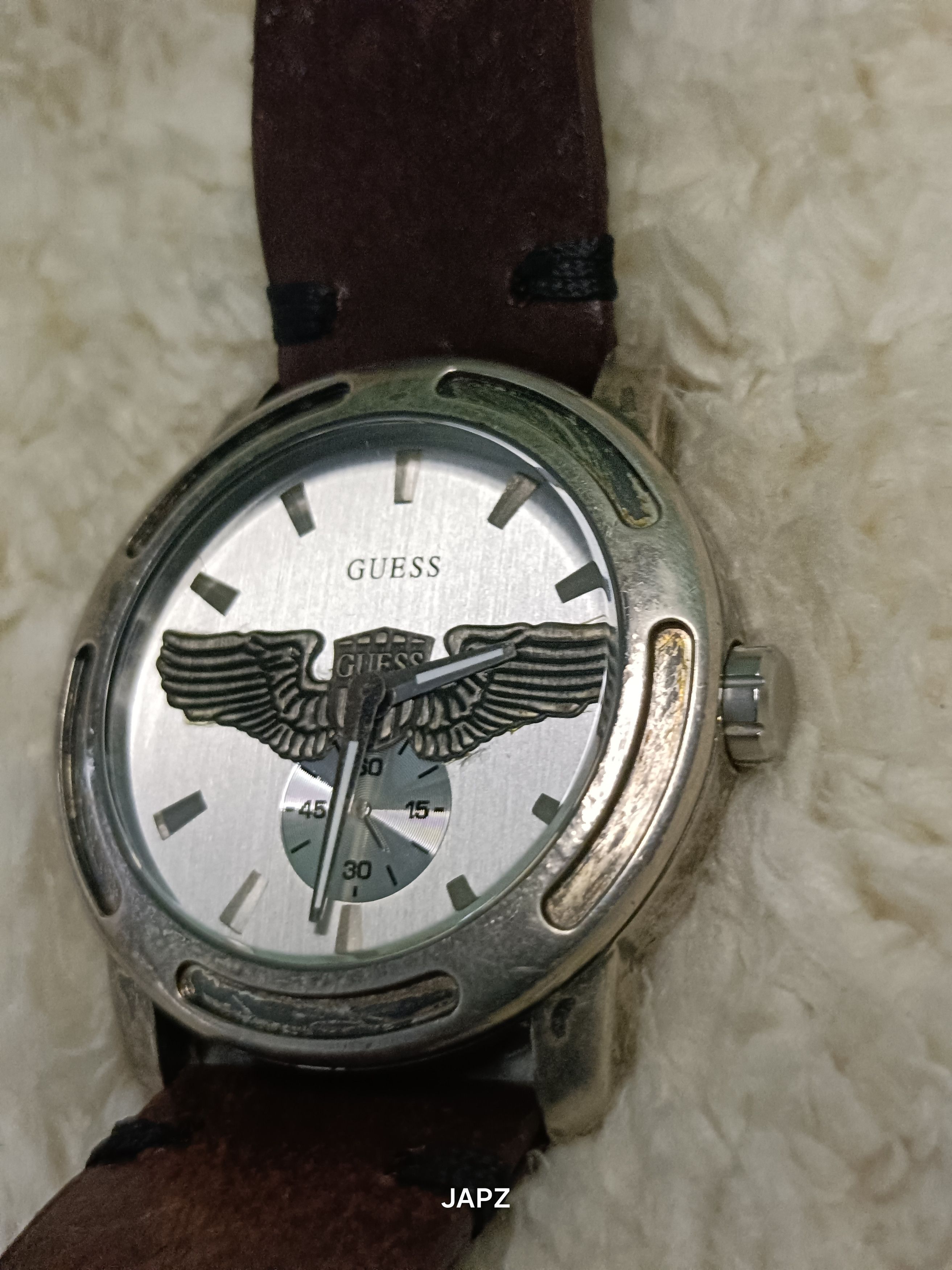 Guess Vintage guess eagle emblem sub second Y2K watch Size ONE SIZE - 1 Thumbnail