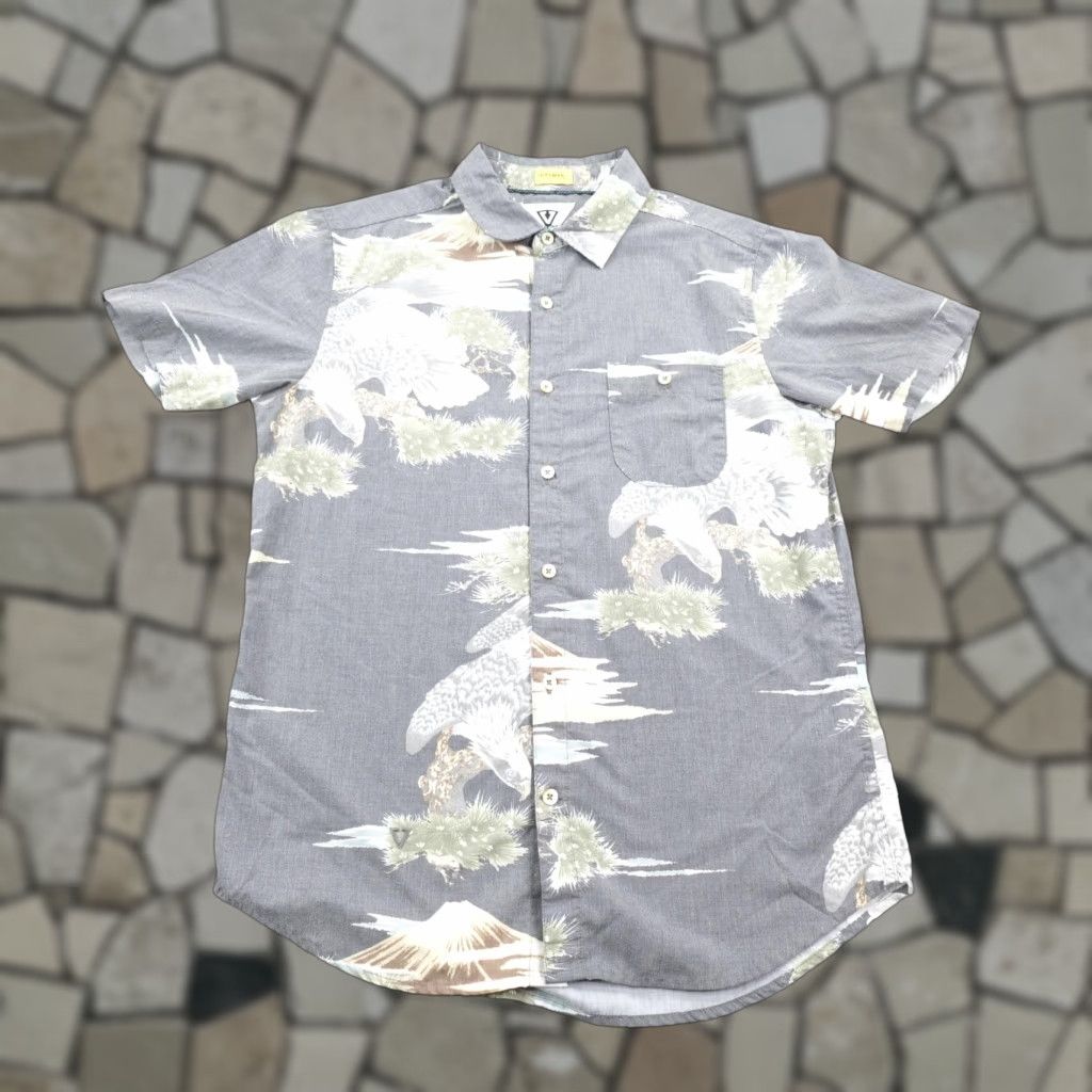 Vissla Vissla Shirt Mens Small Hoffman Hawaiian Aloha Island Button Up Skater Surfer Size US S / EU 44-46 / 1 - 1 Thumbnail