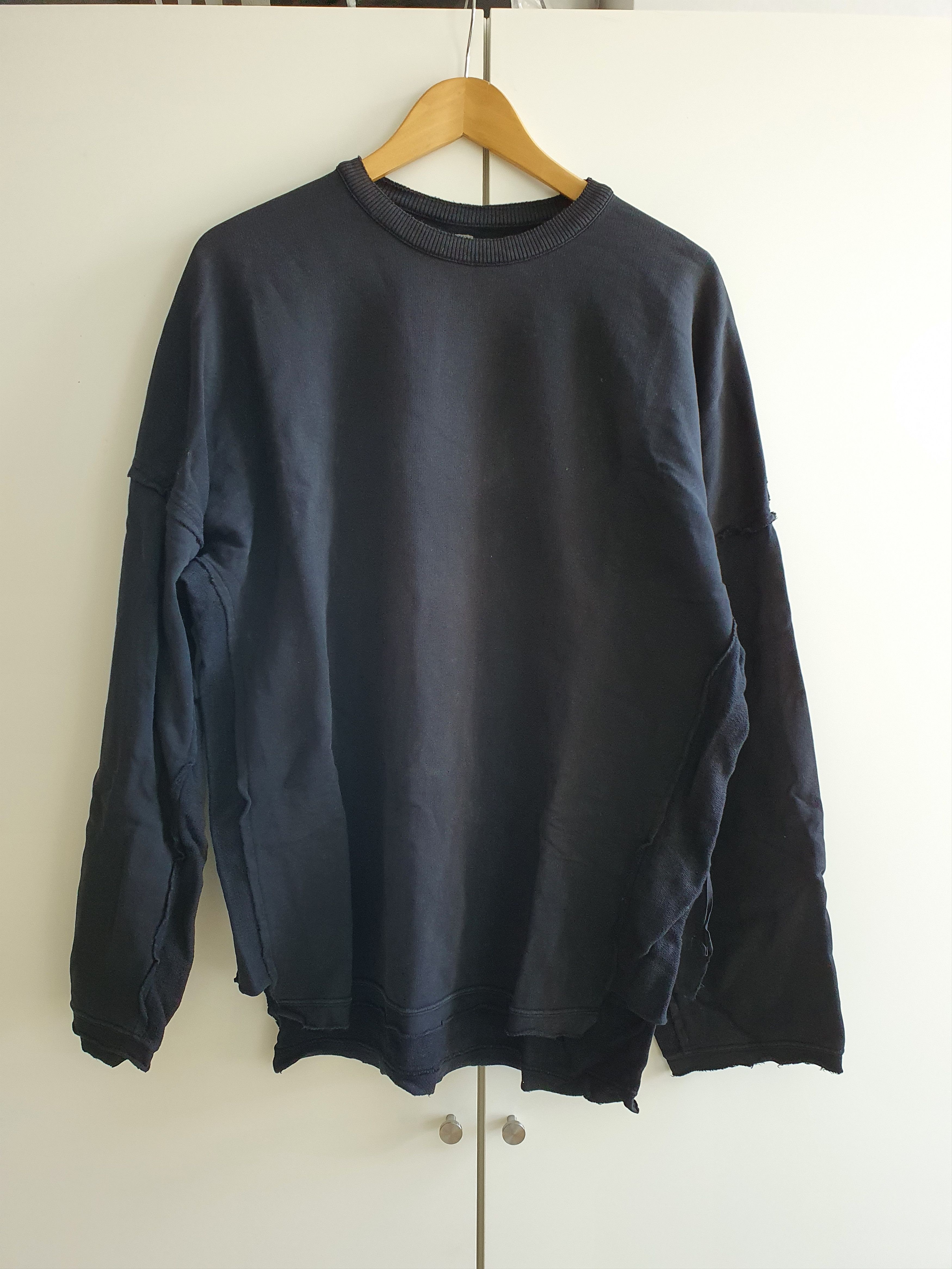 Pull SILENT By DAMIR DOMA - Laine Mélangée Bordeaux - Taille L - Neuf Avec étiquettes - Hiver