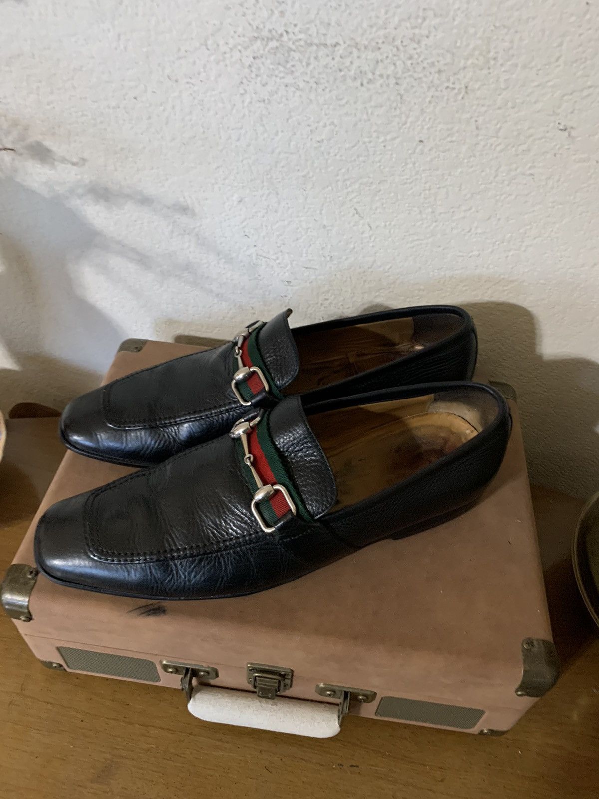 Gucci MOCA Pel S. Gomma Dollar loafers Size US 10 / EU 43 - 4 Thumbnail