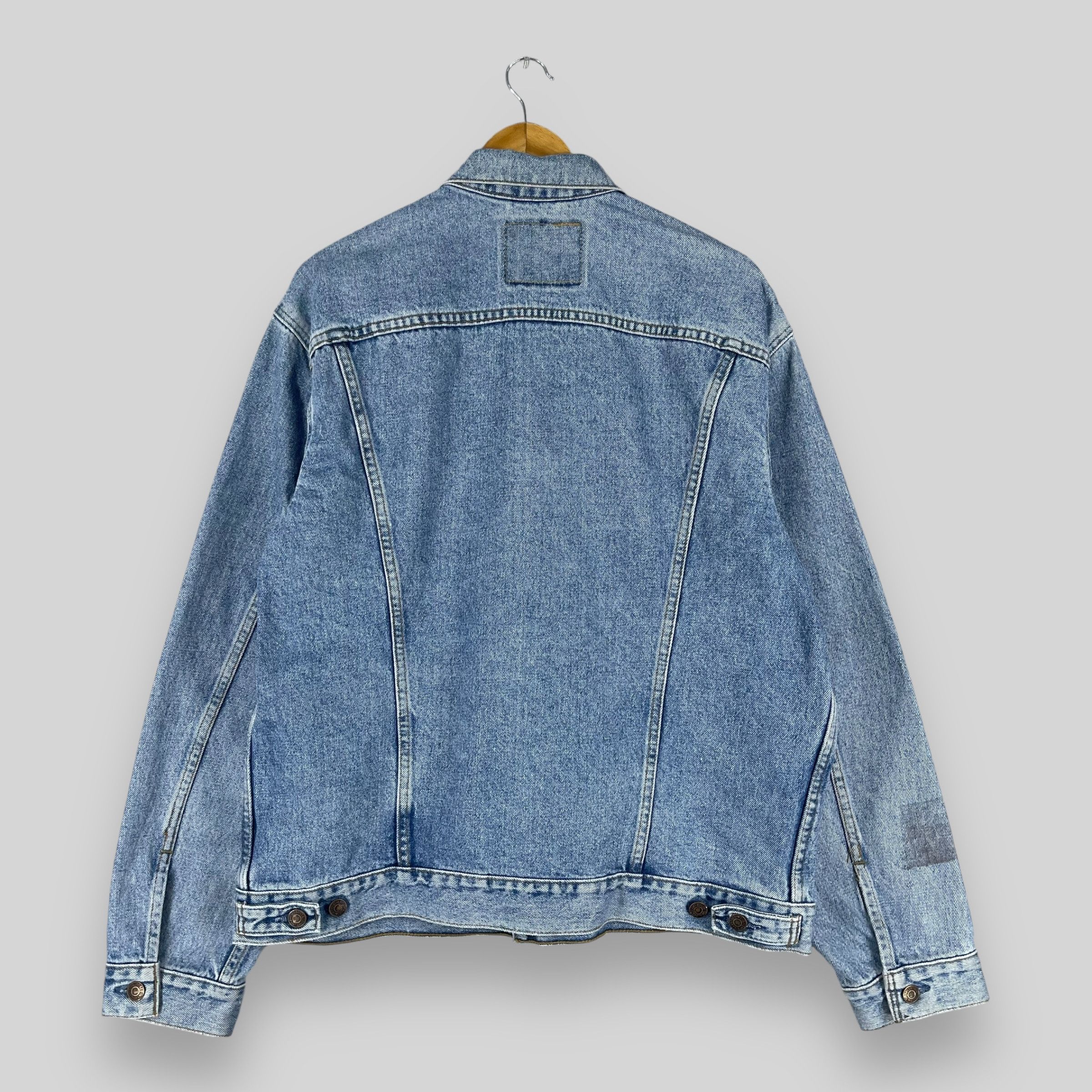 Levi's Vintage 90s LEVIS 70503 Denim Trucker Jacket Size US XL / EU 56 / 4 - 10 Thumbnail