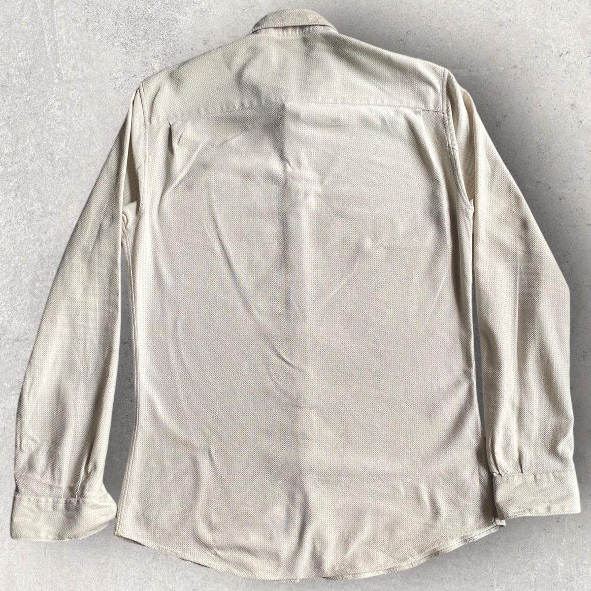 Helmut Lang Helmut Lang Archive Beige Mesh Shirt Size US S / EU 44-46 / 1 - 3 Thumbnail