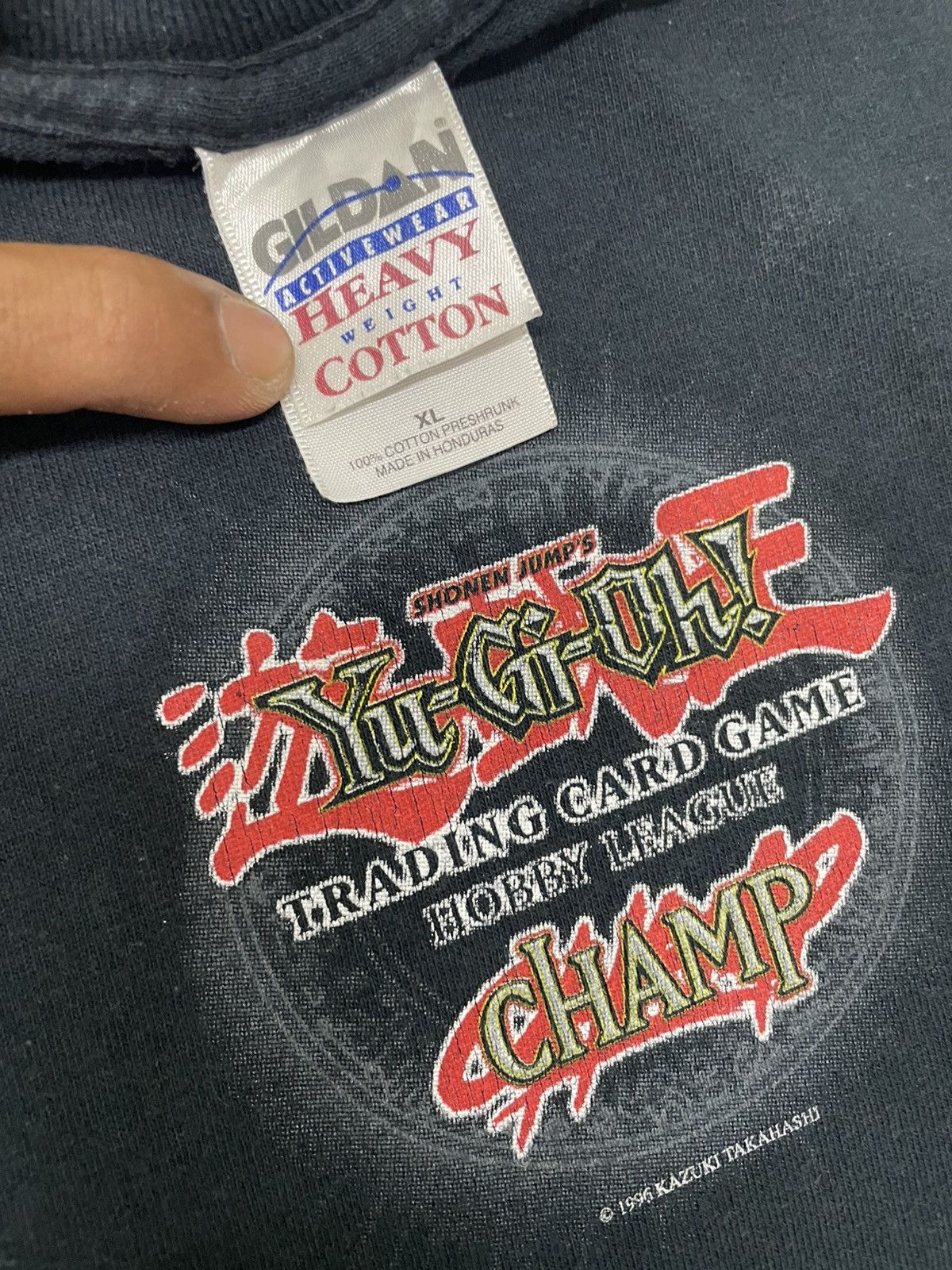 Cartoon Network × Vintage Vintage YU-GI-OH ! Card Game 1996 Kazuki Takahashi T-shirt Size US XL / EU 56 / 4 - 5 Thumbnail