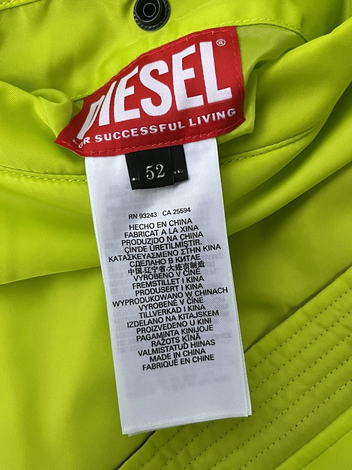 Diesel !DS! AW23 Diesel J-Mattan Reversible Bomber Jacket Size US L / EU 52-54 / 3 - 22 Thumbnail