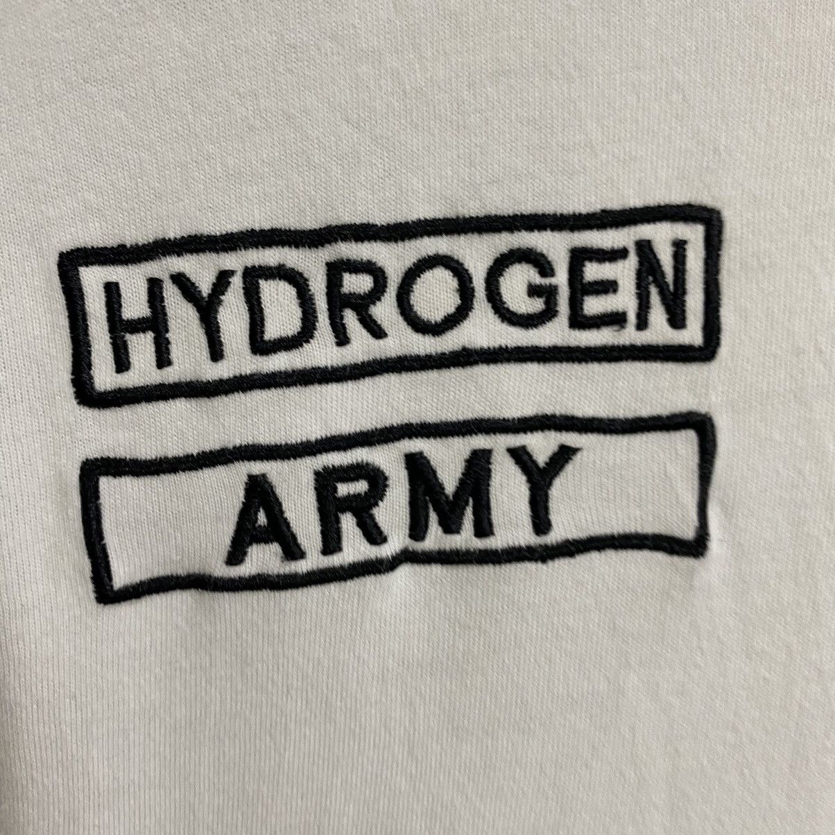HYDROGEN HYDROGEN Hydrogen Long-sleeved T-shirt with Rhinestone Logo Size US M / EU 48-50 / 2 - 7 Thumbnail