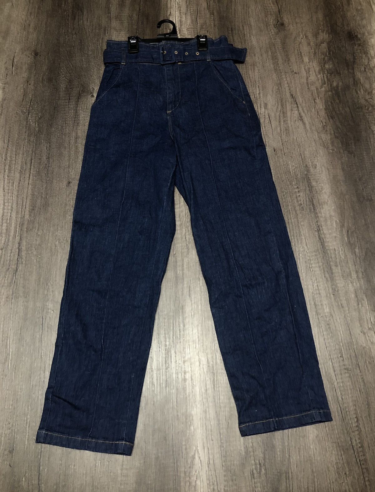 Designer × Japanese Brand Japanese Brand Feroux Onward Kashiyama Co Jeans With Belt Size 28" / US 6 / IT 42 - 23 Thumbnail