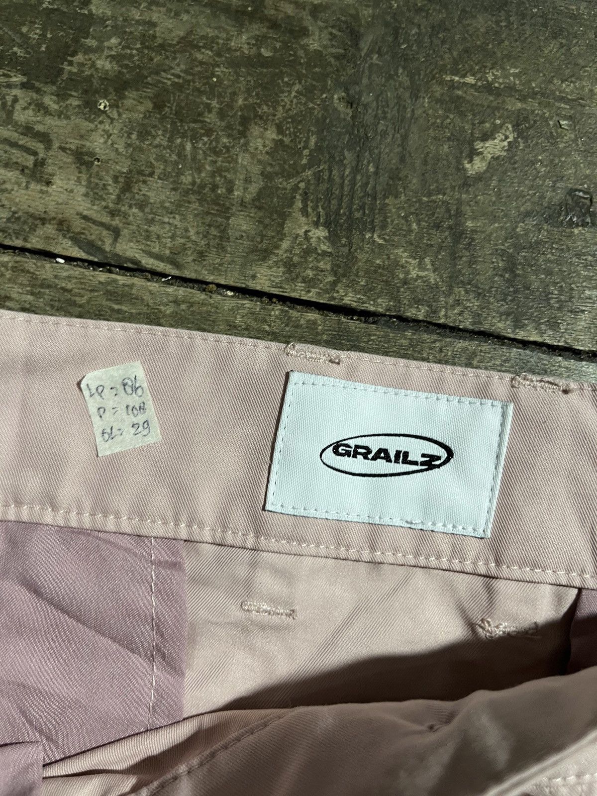GRAILZ Grailz rare cargo pants curved Size US 33 - 6 Thumbnail
