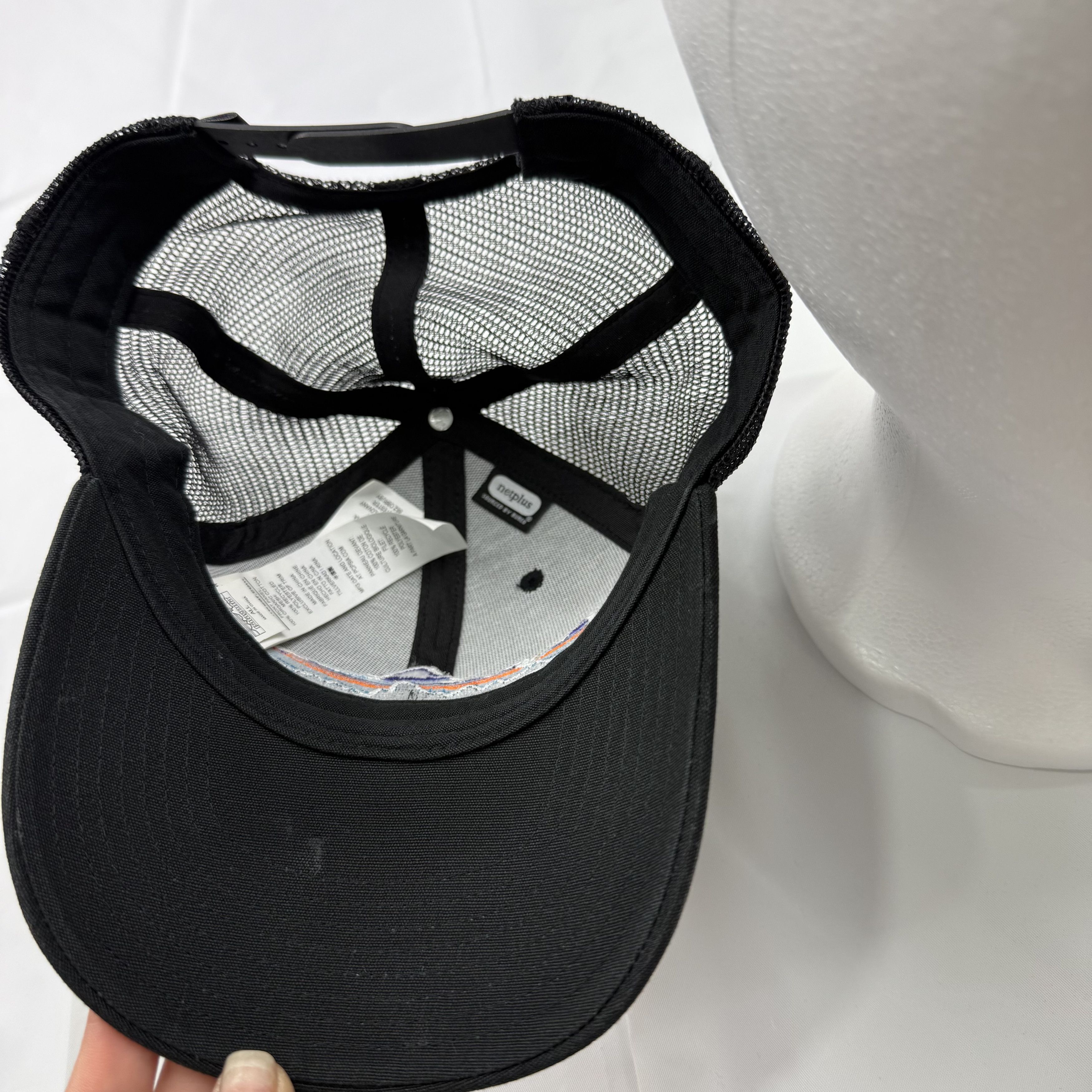 Patagonia Patagonia Fitz Roy Trout Trucker Hat Black Mesh Snapback Cap Size ONE SIZE - 7 Thumbnail