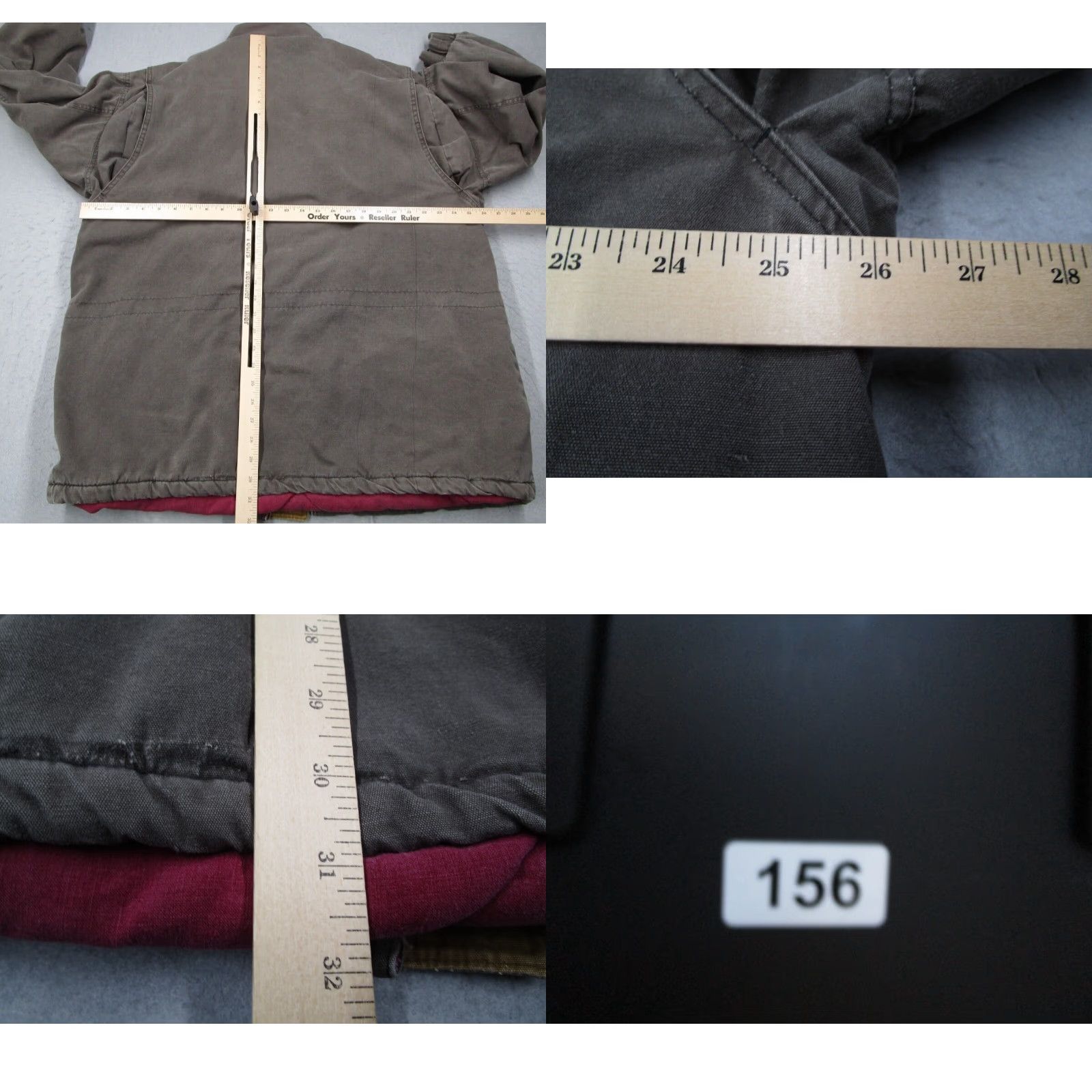 Vintage VINTAGE Field & Stream Jacket Mens Brown Canvas Full Zip Flannel Lined Pockets Work Size US XL / EU 56 / 4 - 8 Thumbnail