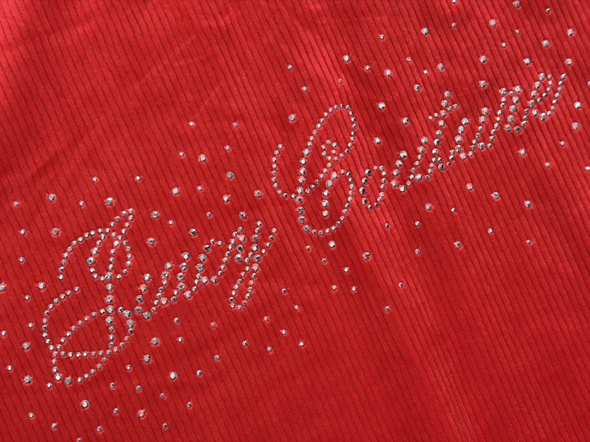 Juicy Couture Juicy Couture Pajama Top Velour Rhinestone Logo Sleepwear Size L / US 10 / IT 46 - 2 Thumbnail