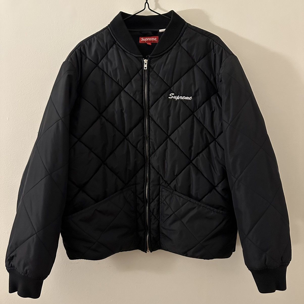 Supreme Supreme Quit Your Job Quilted Work Jacket Size US L / EU 52-54 / 3 - 5 Thumbnail