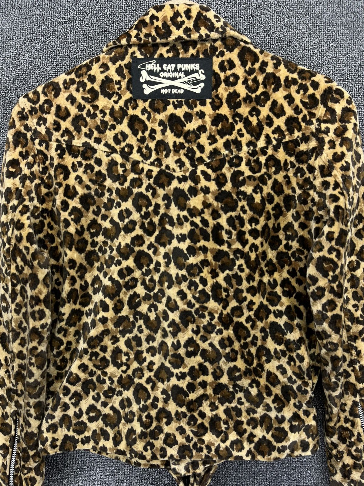 Japanese Brand Vintage Hell Cats Punk Not Dead Leopard Jacket Size S / US 4 / IT 40 - 11 Thumbnail