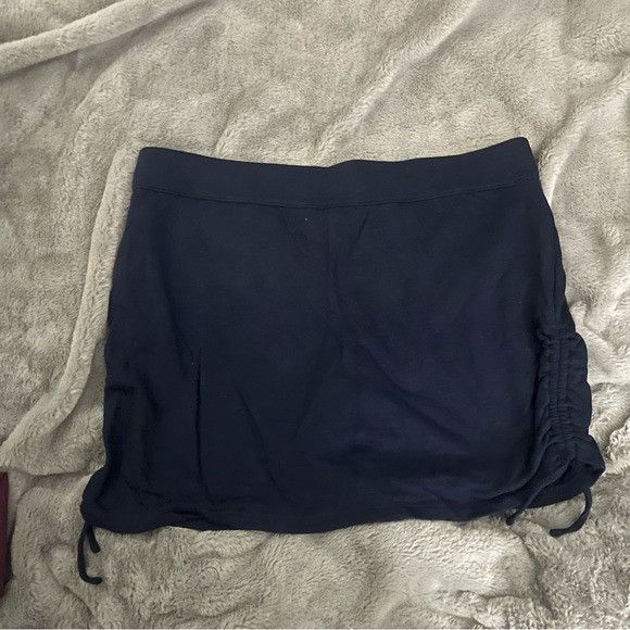Chaps Chaps women’s navy blue Skort size 1X Size 38" / US 16 / IT 52 - 2 Thumbnail