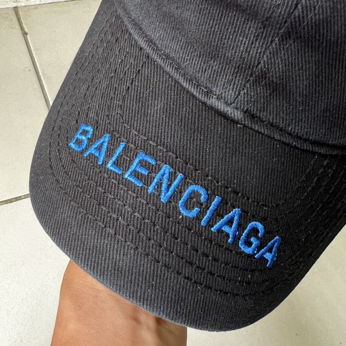 Balenciaga Balenciaga Logo Visor Cap Size ONE SIZE - 2 Thumbnail
