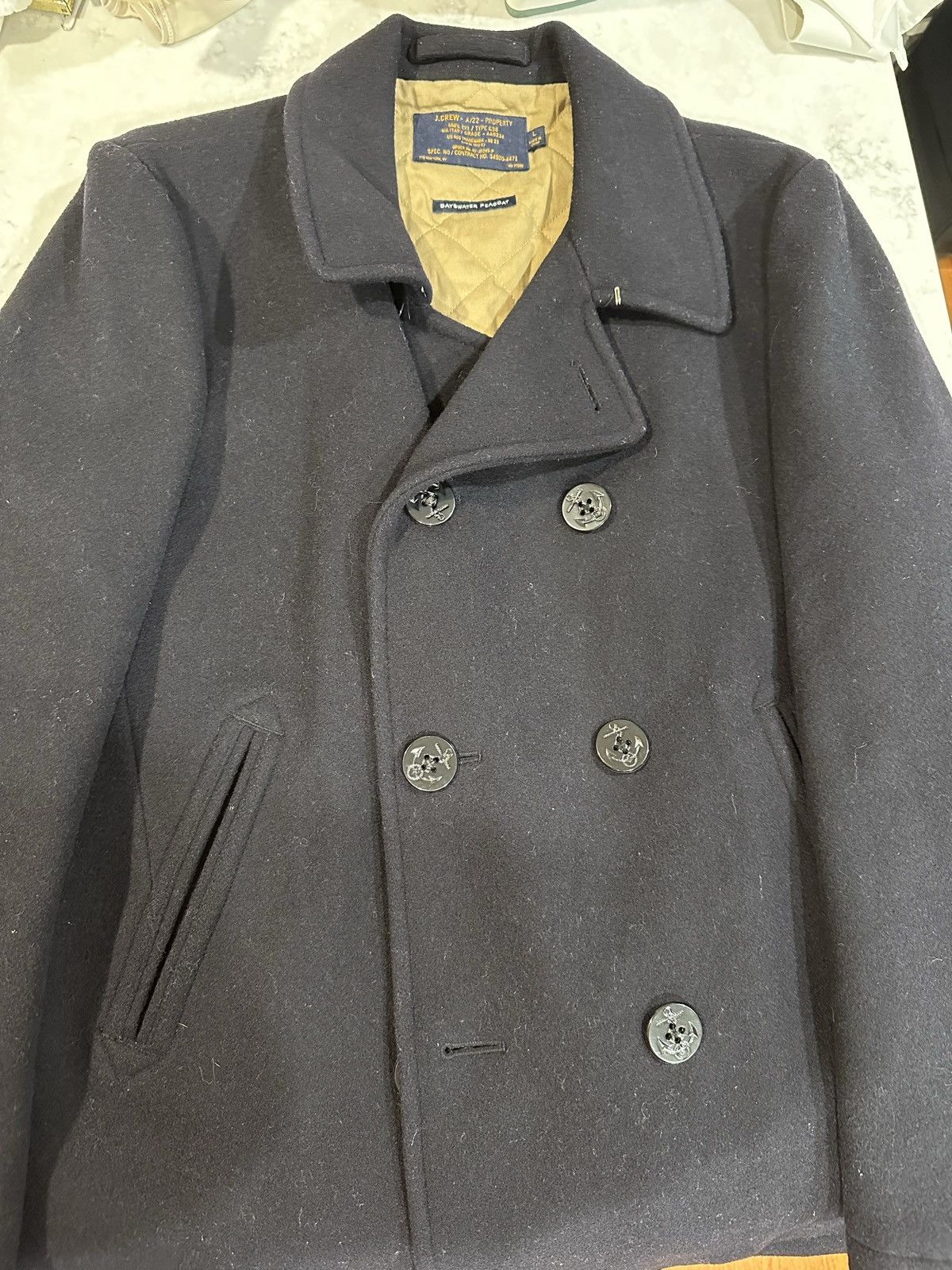 J.Crew J.Crew Bayswater Peacoat Size US L / EU 52-54 / 3 - 1 Thumbnail