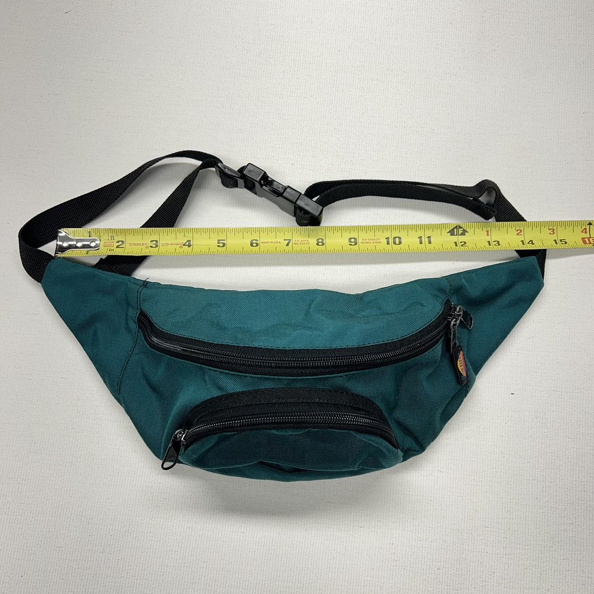 Vintage Sun Dog Fanny Pack Bag Green Belt Waist Adjustable Zip Size ONE SIZE - 15 Thumbnail