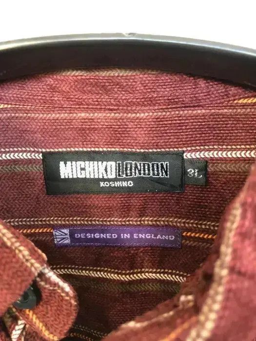 Michiko Koshino London Michiko Koshino London Flannel Shirt 👕 Size US XL / EU 56 / 4 - 3 Thumbnail