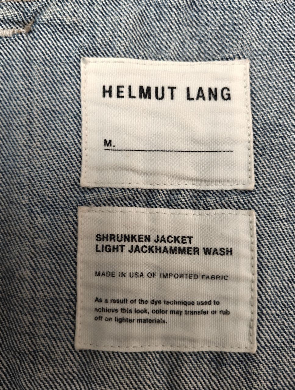 Helmut Lang Helmut Lang Denim Jacket Size XS / US 0-2 / IT 36-38 - 6 Thumbnail
