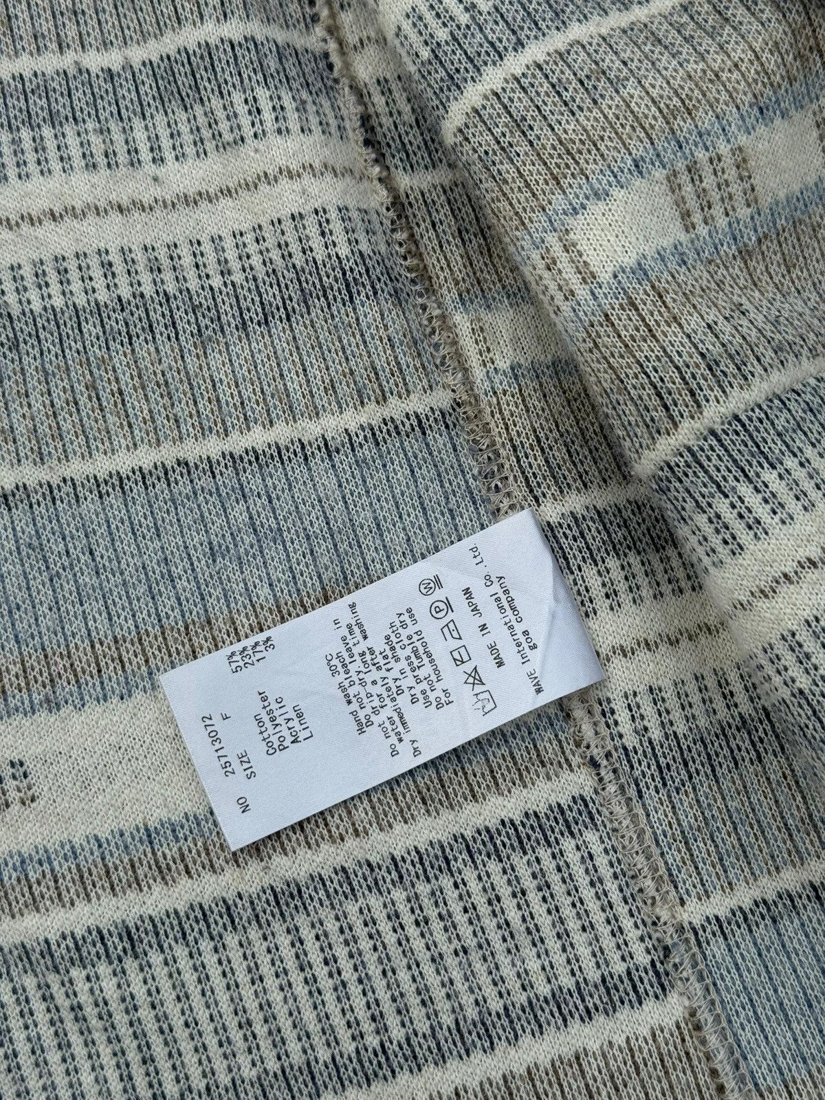 If Six Was Nine × Japanese Brand × Native NATURAL VINTAGE GOA Native Blanket Long Cardigan Size US M / EU 48-50 / 2 - 7 Thumbnail