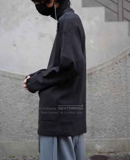 N.Hoolywood N.HOOLYWOOD Waffle-style high-neck long-sleeve shirt| Size US M / EU 48-50 / 2 - 2 Thumbnail