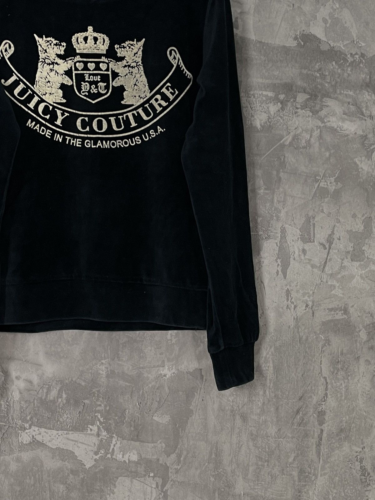 Hysteric Glamour × Juicy Couture × Vintage Juicy Couture Y2K Velour Glamour Sweatshirt Size M / US 6-8 / IT 42-44 - 7 Thumbnail