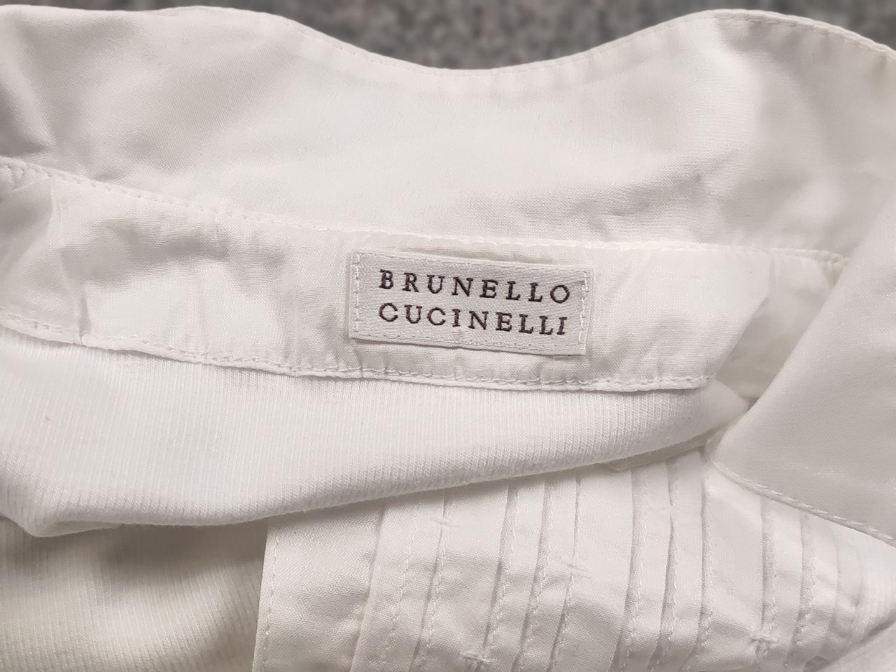Brunello Cucinelli Brunello Cucinelli Design Cotton Light Tunika V Check belt Size M / US 6-8 / IT 42-44 - 9 Thumbnail