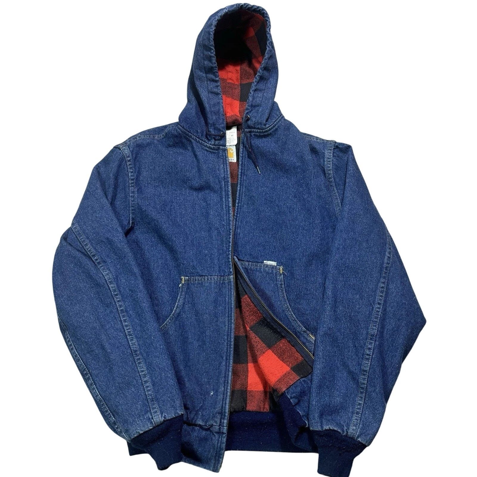 Carhartt Carhartt - 1989 100 Years Denim Jacket Flannel lined Size US L / EU 52-54 / 3 - 1 Thumbnail