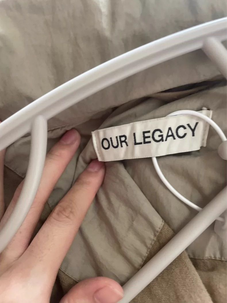 Our Legacy Our Legacy23ss beige parachute hooded jacket Size US S / EU 44-46 / 1 - 5 Thumbnail