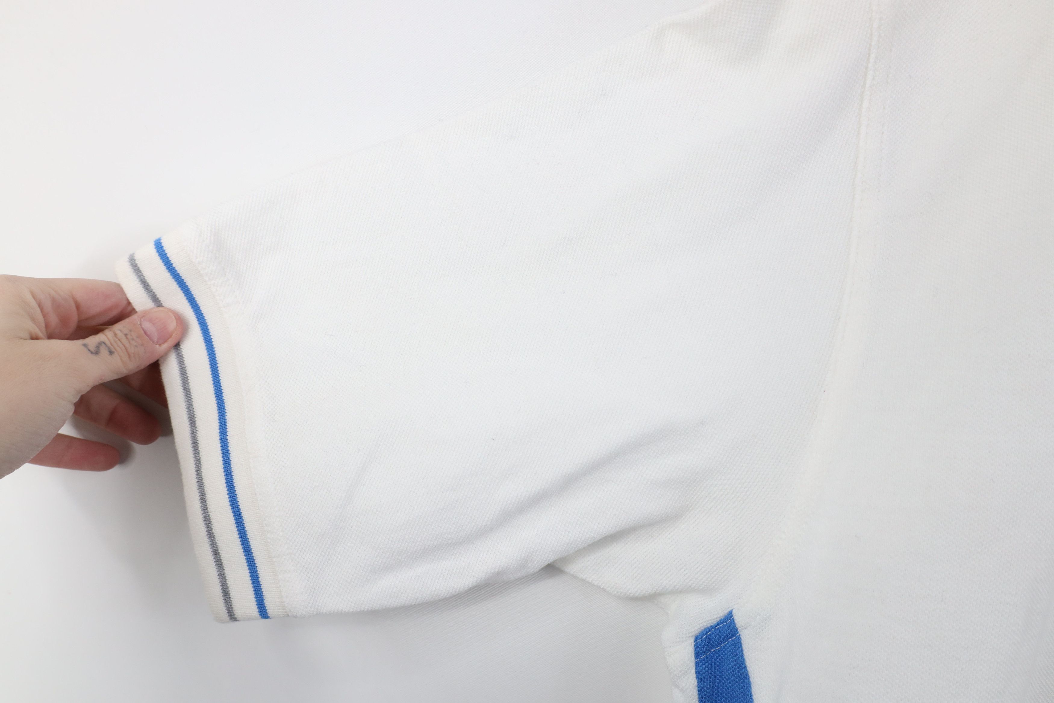 Vintage Vintage NFL Detroit Lions Football Golf Polo Shirt White Size US L / EU 52-54 / 3 - 9 Thumbnail