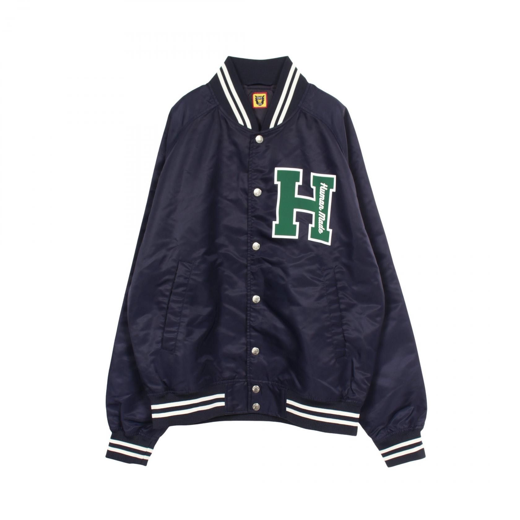 Human Made Human Made HUMAN MADE Nylon Stadium Jacket Textile Outerwear DUTY FREE for USA Size ONE SIZE - 1 Thumbnail