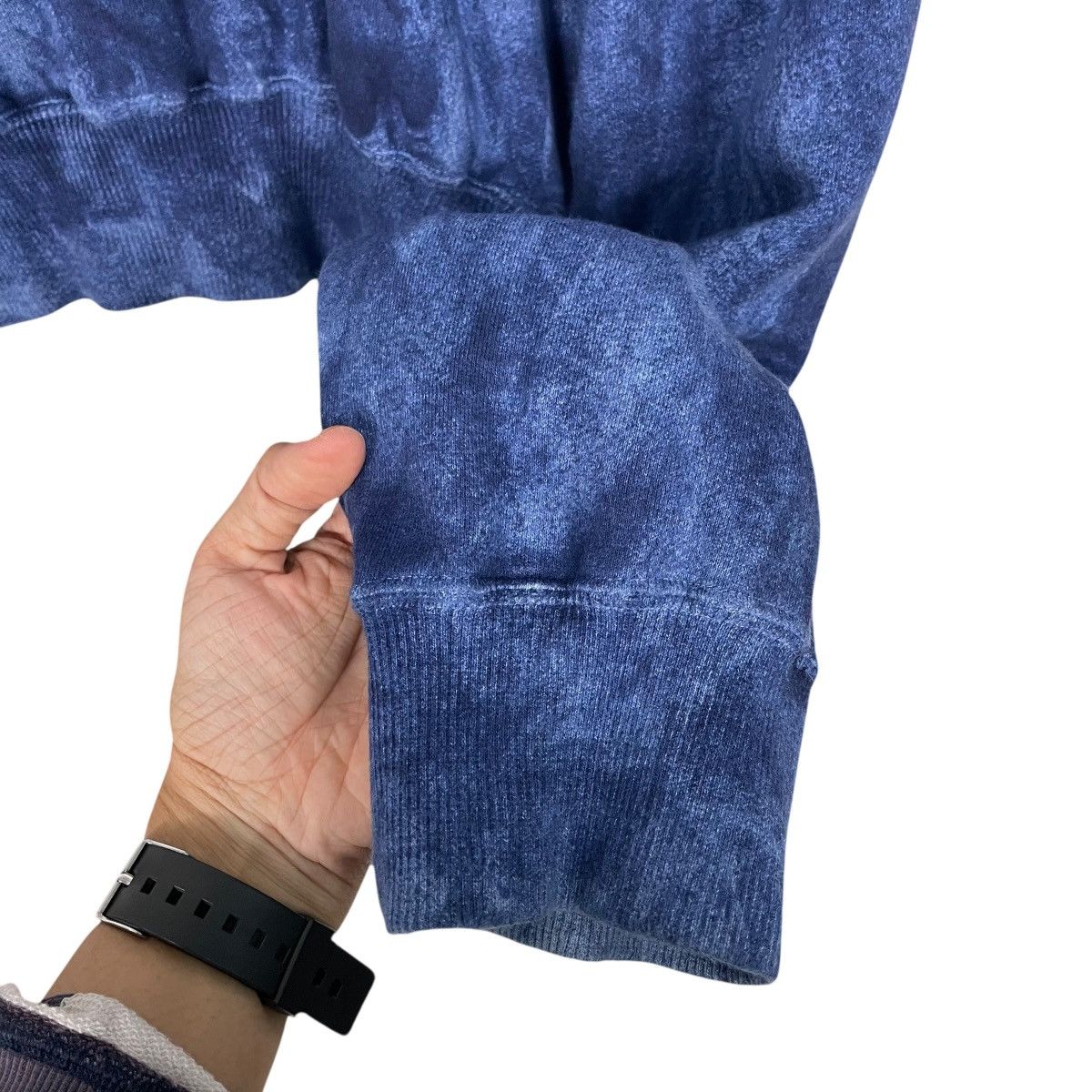 Issey Miyake Issey Miyake Acid Wash Cropped Sweatshirt Size US XS / EU 42 / 0 - 9 Thumbnail