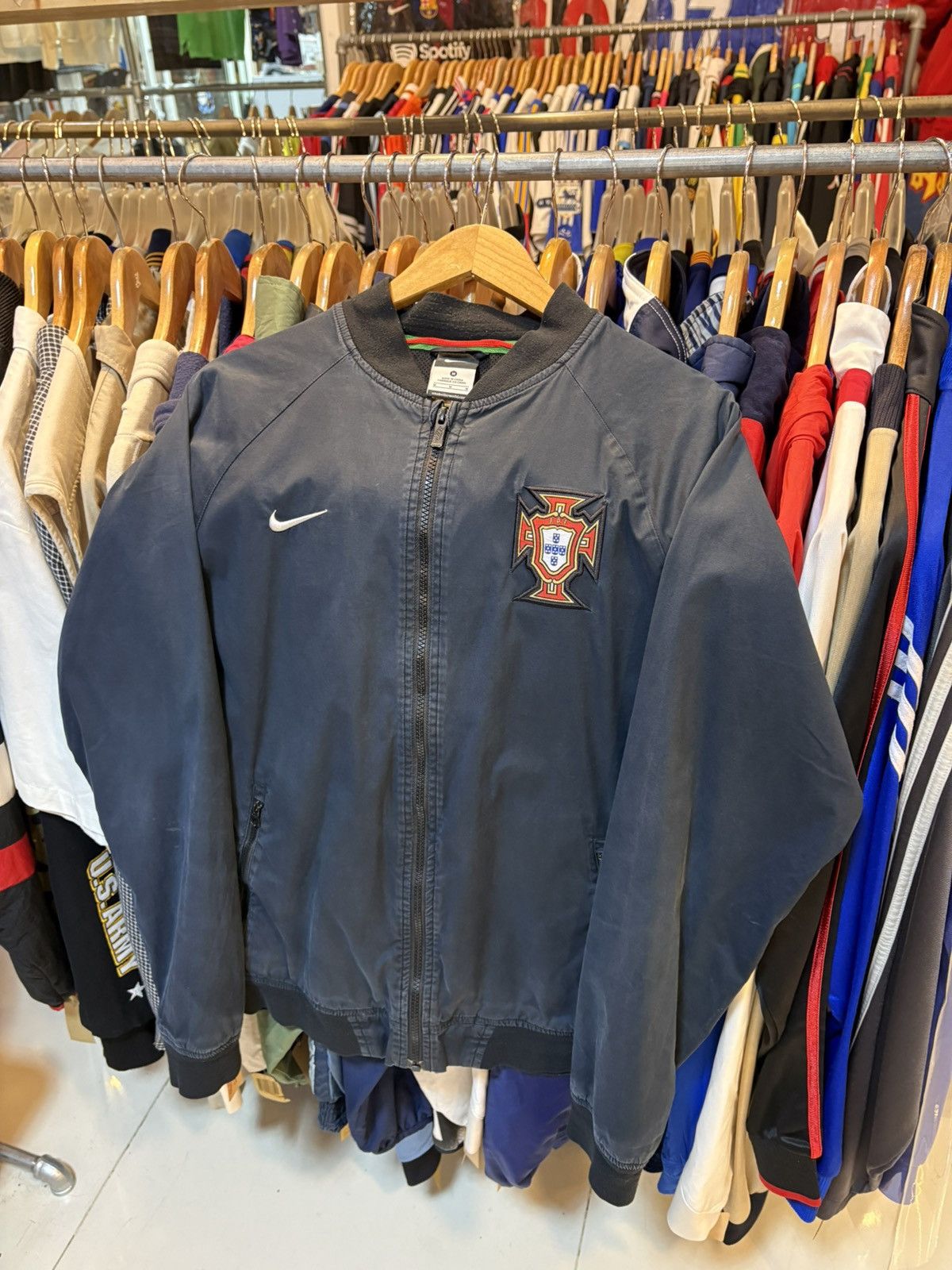 Nike Y2K Nike Portugal National Football Team Track Jacket Size US M / EU 48-50 / 2 - 1 Thumbnail