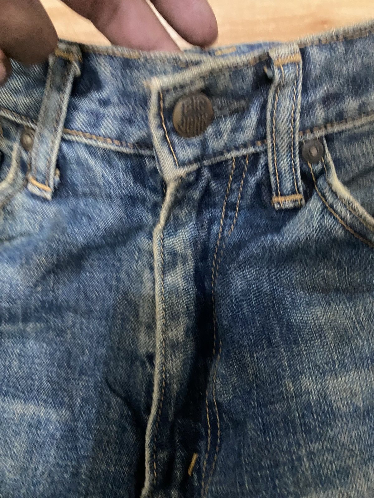 Big John Vintage big john straight cut denim distressed Size US 28 / EU 44 - 7 Thumbnail