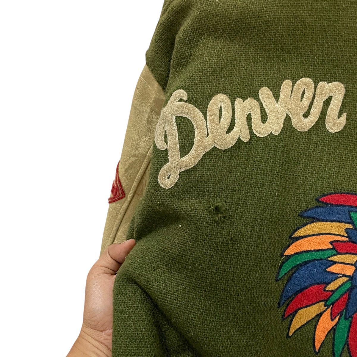 Vintage Vintage Deaven Thorpes Varsity Jacket Size US M / EU 48-50 / 2 - 14 Thumbnail