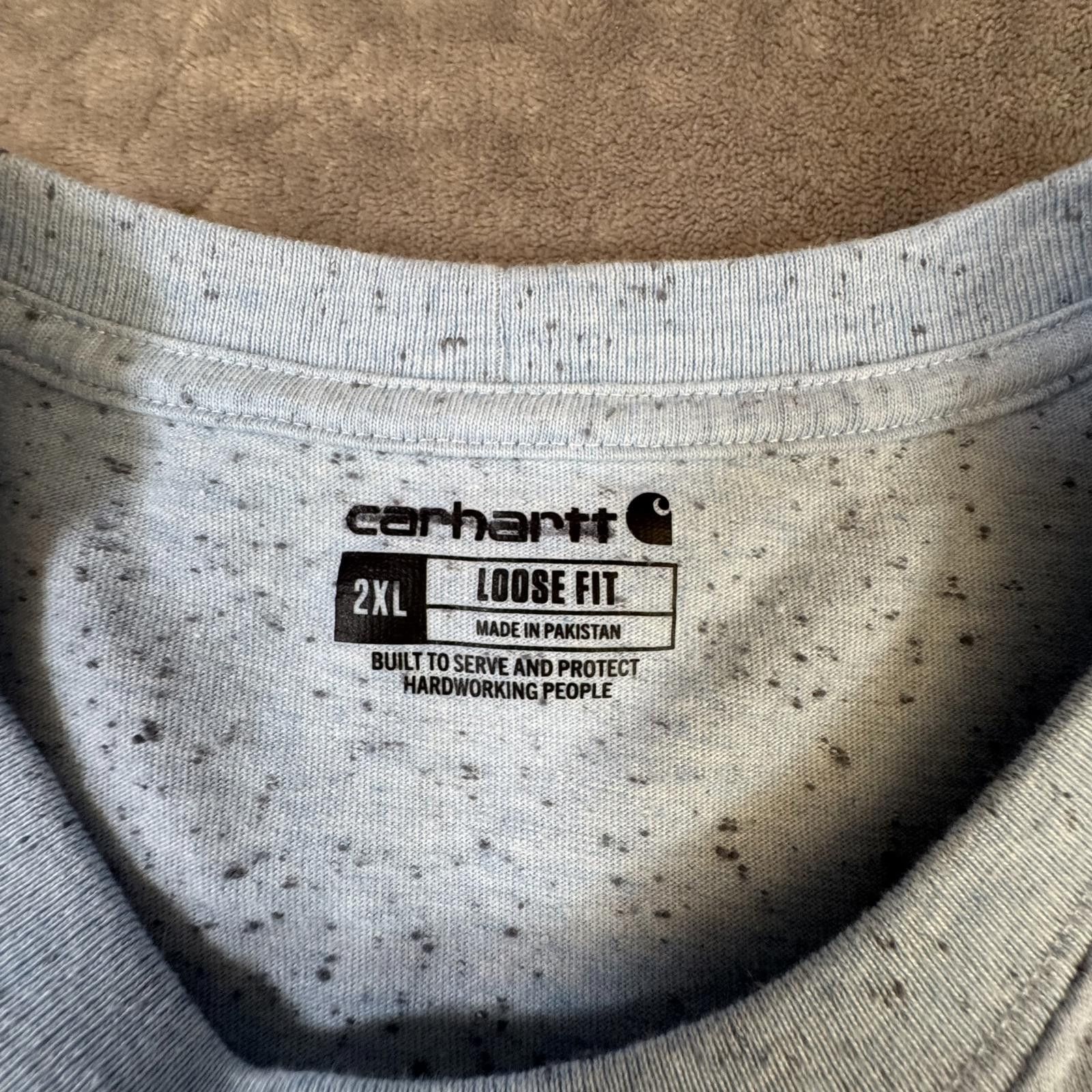 Carhartt Carhartt T-Shirt Men's 2XL Short Sleeve Logo Loose Fit Size US XXL / EU 58 / 5 - 7 Thumbnail