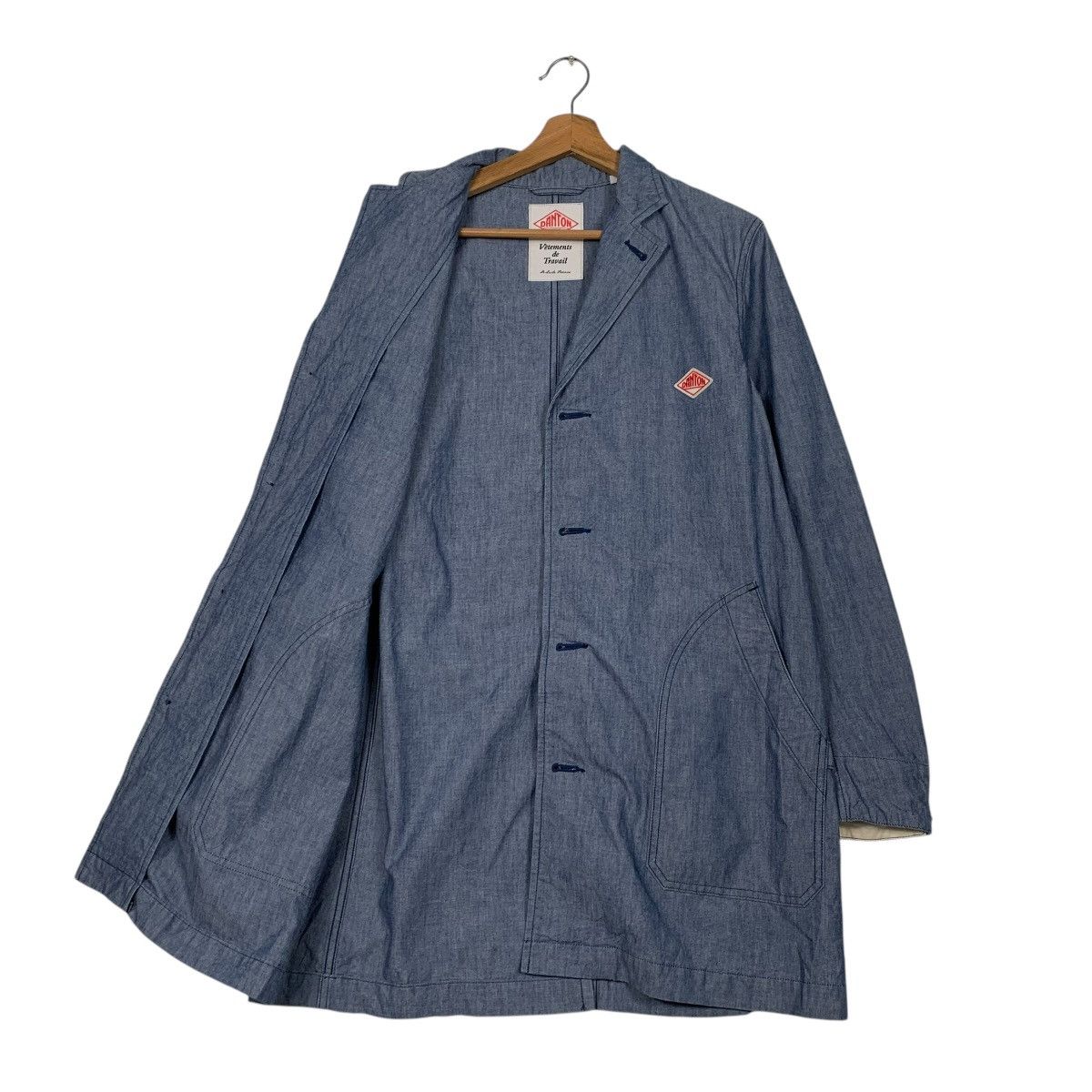 Danton Danton Vetements De Travail French Workwear Jacket Size US S / EU 44-46 / 1 - 9 Thumbnail