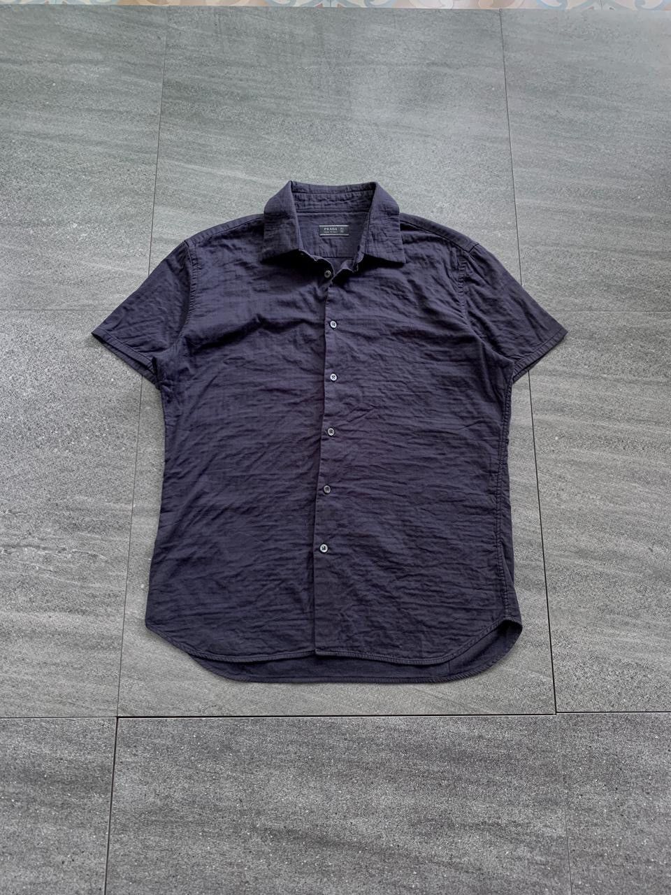 Prada FREE TAX! Soft Pleated SS Shirt Size US M / EU 48-50 / 2 - 1 Thumbnail
