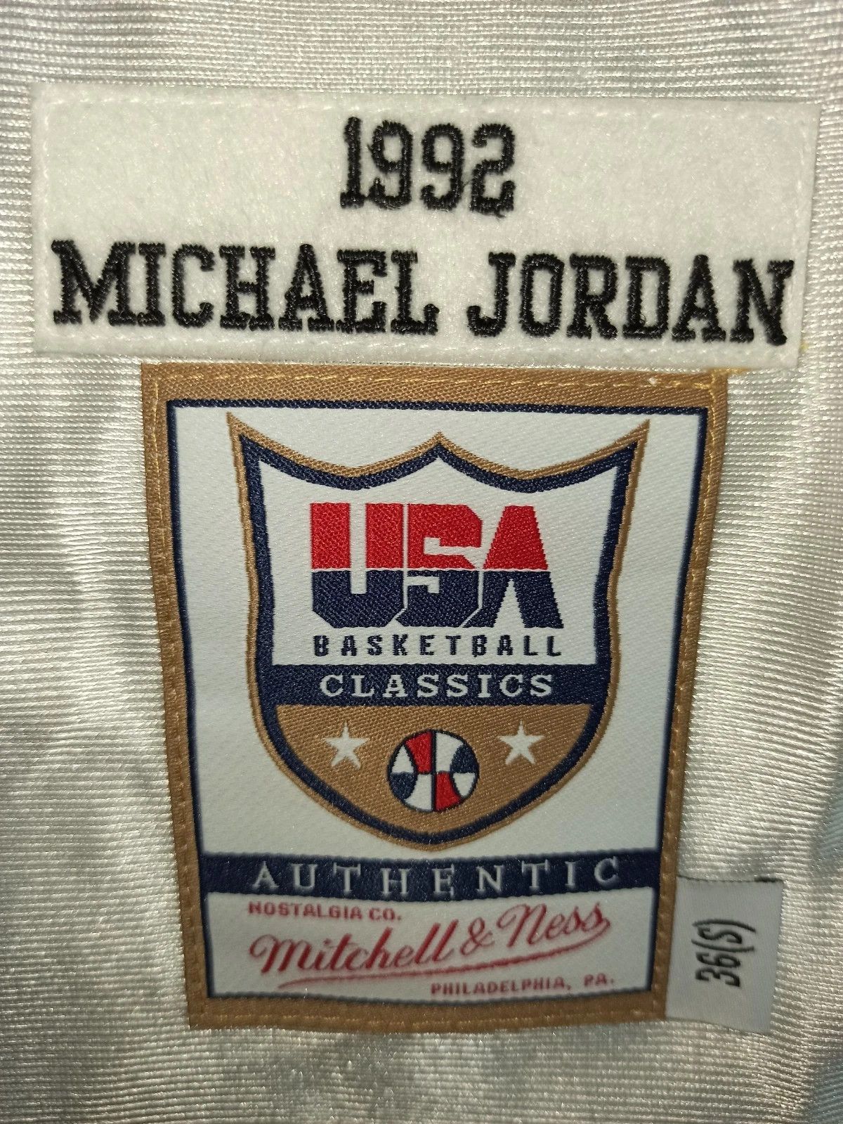 Mitchell & Ness × USA Olympics Mitchell & Ness Authentic Michael Jordan USA Dream Team Size US S / EU 44-46 / 1 - 7 Thumbnail