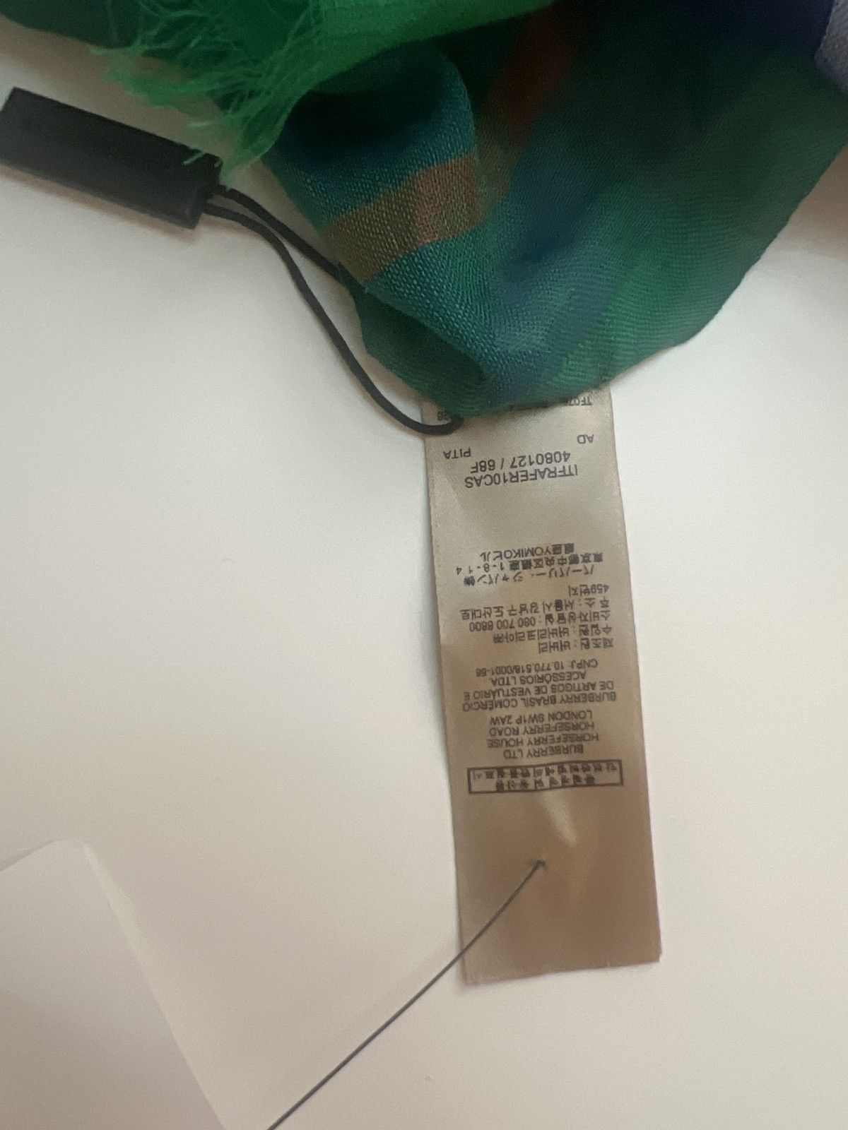 Burberry Burberry Scarf Size ONE SIZE - 5 Thumbnail