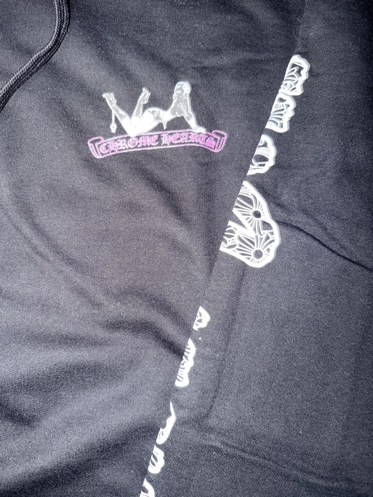 Chrome Hearts × Deadly Doll Chrome Hearts Deadly Doll Hoodie Black Size L. Size US L / EU 52-54 / 3 - 2 Thumbnail